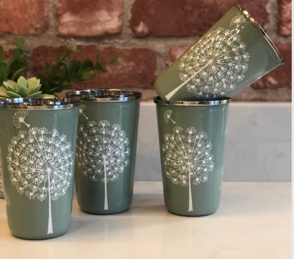 Set of 4 Tumblers from Kashmir