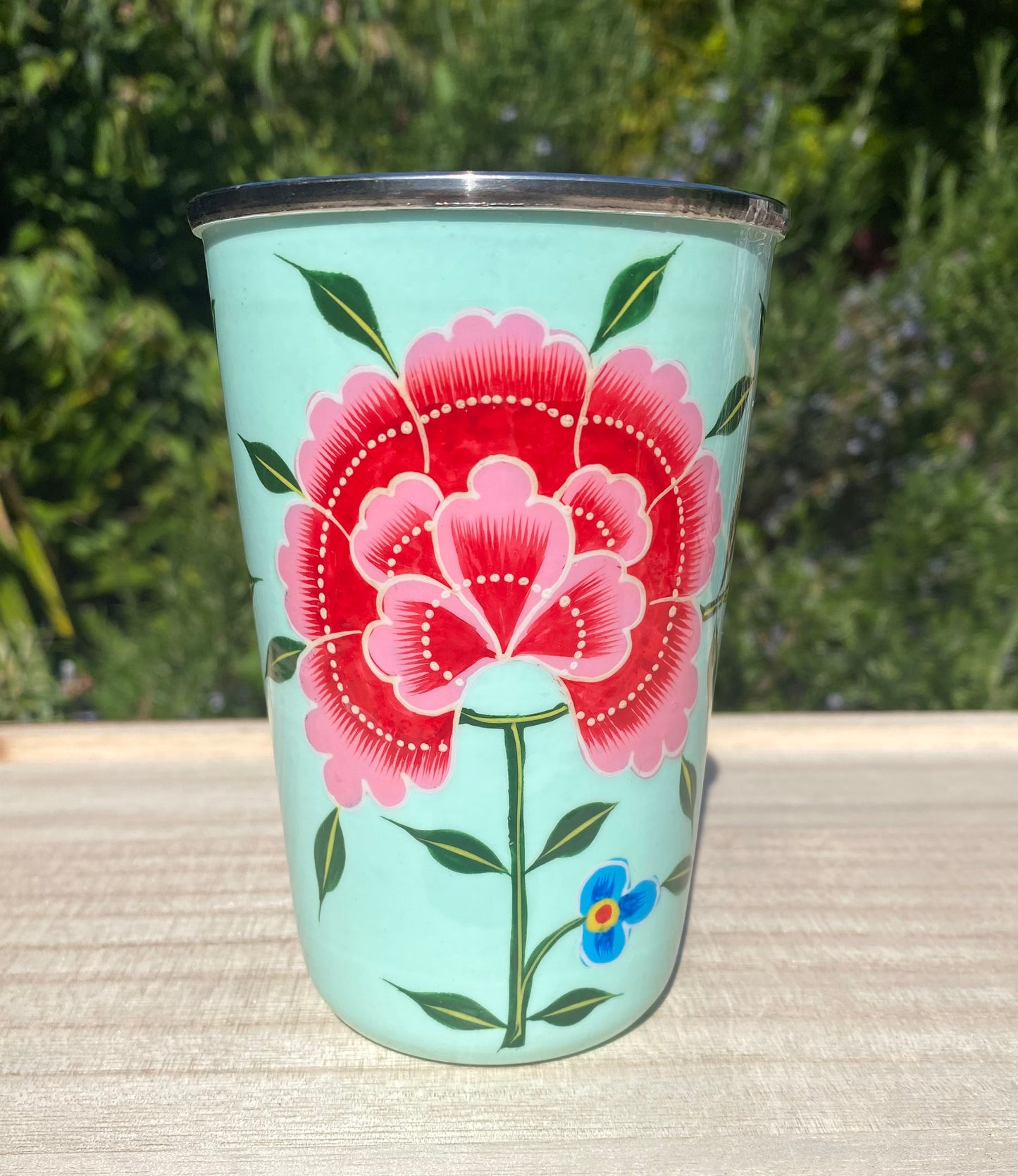 Tumbler from Kashmir - The Bamboo Bird