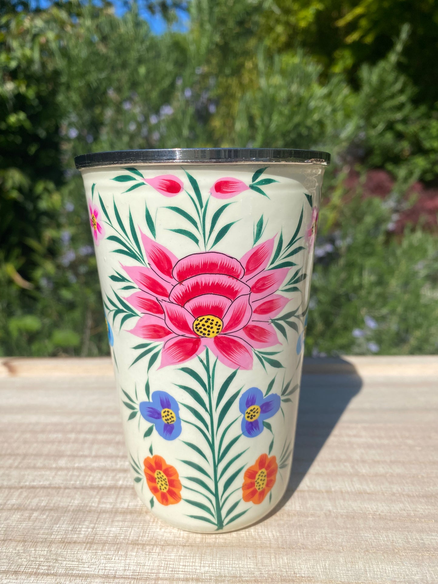Tumbler from Kashmir - The Bamboo Bird