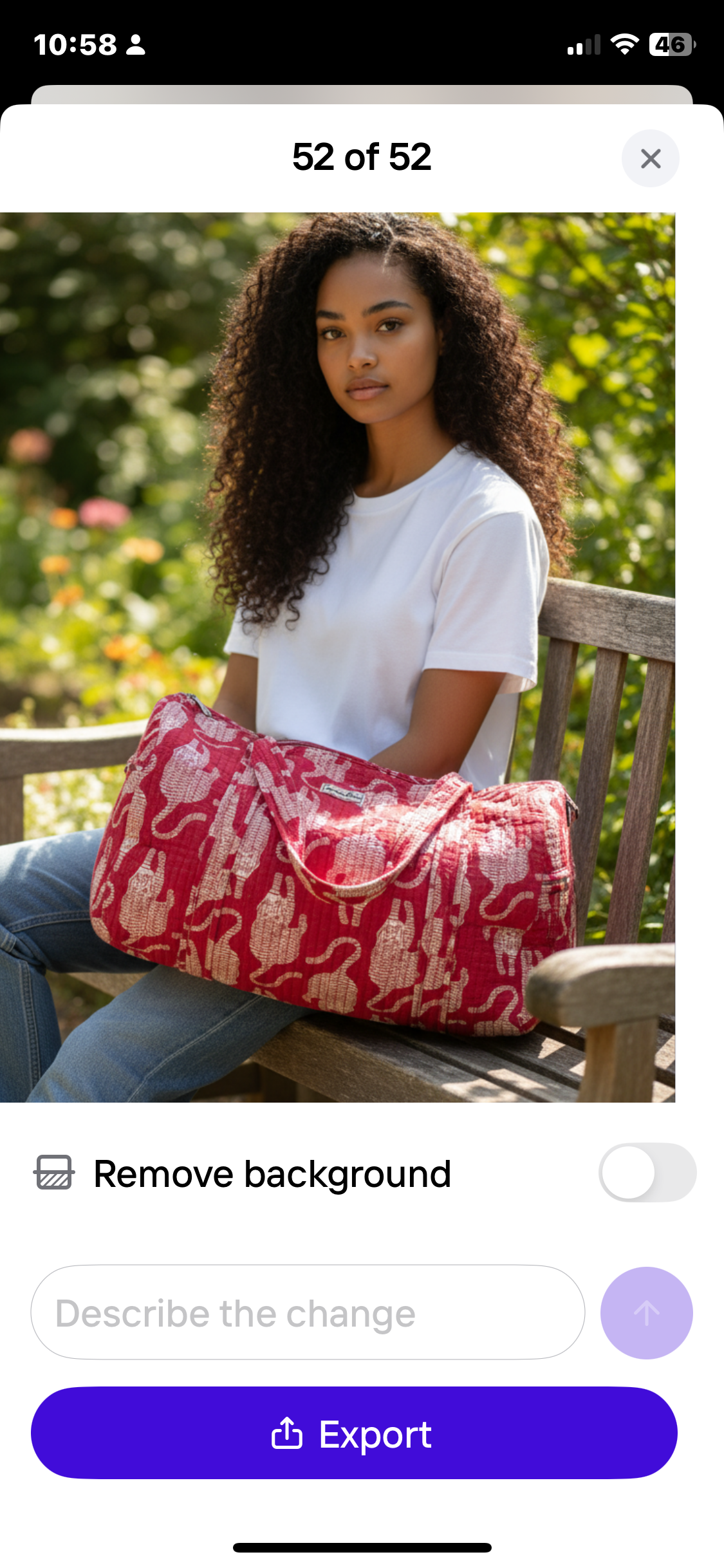 Bright Pink Tiger Quilted Weekend Duffel Bag - Stylish Travel Bag | The Bamboo Bird