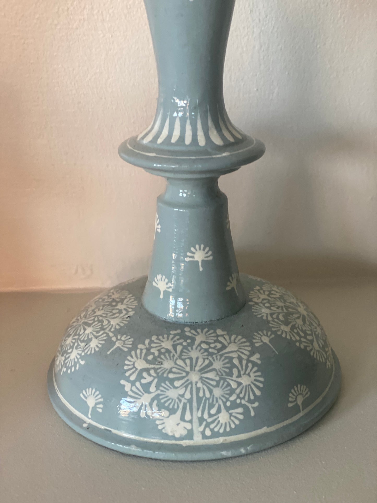 Floral Candleholder from Kashmir