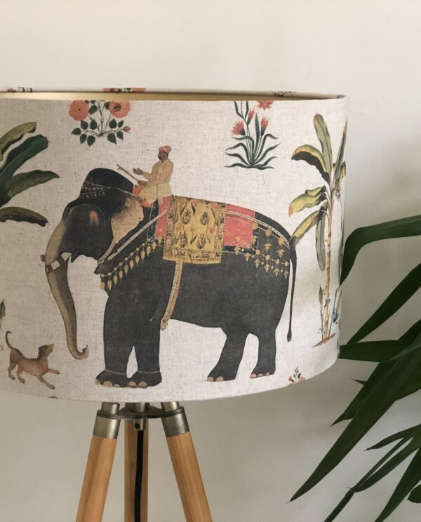 *indian elephant cream lampshade